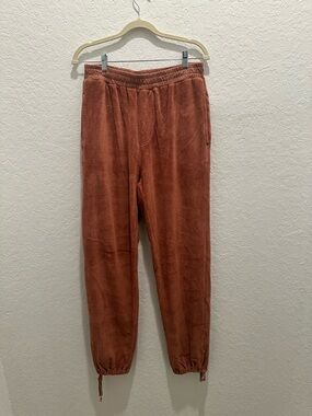 Suzi Kondi Rust Brown Men's Jogger Sweatpants